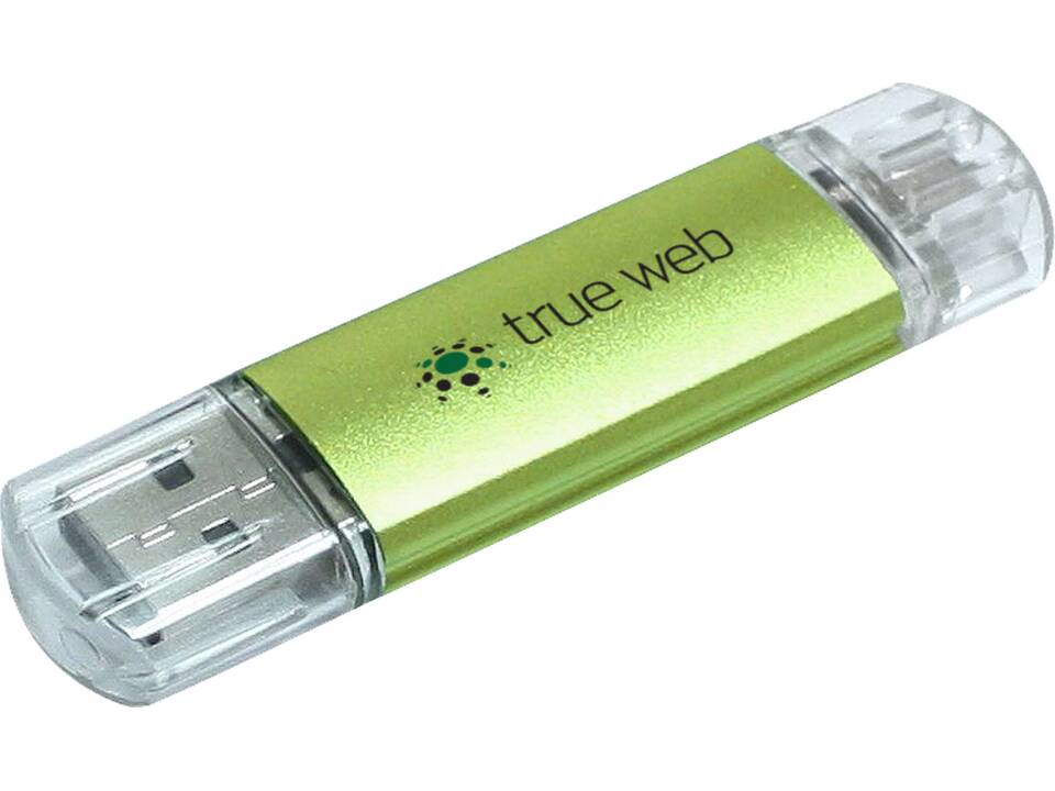 Clé USB Aluminium On The Go (OTG) 44