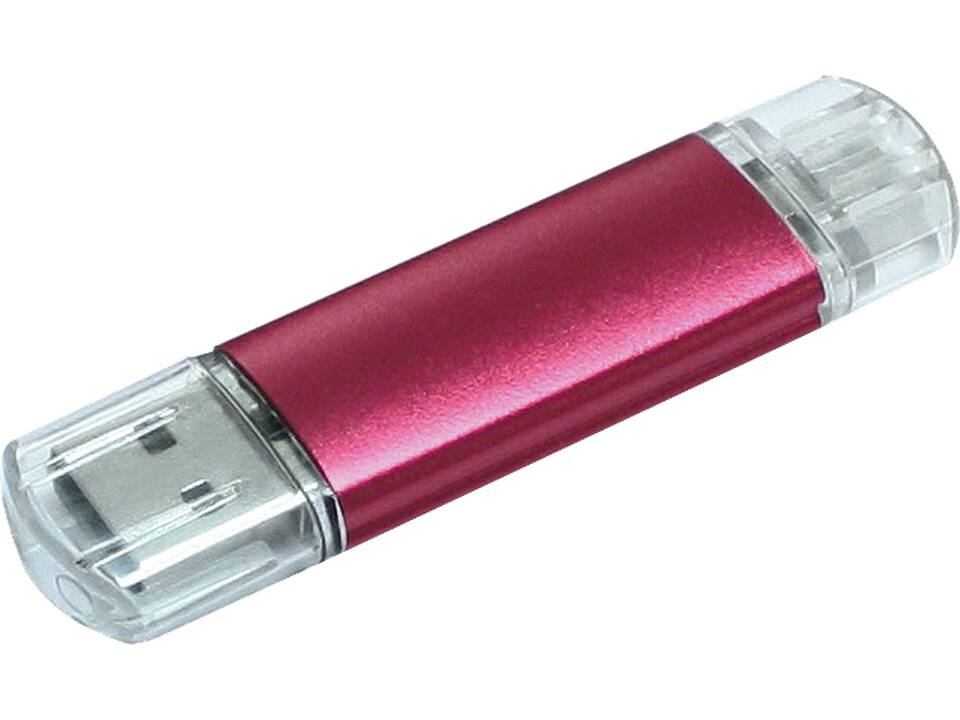 Clé USB Aluminium On The Go (OTG) 21