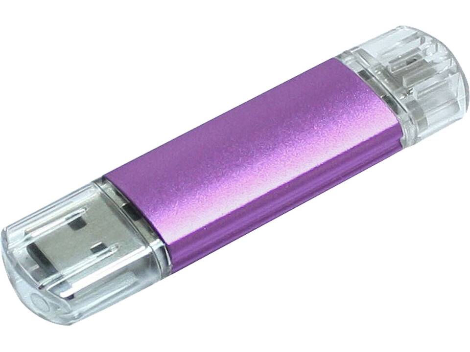 Clé USB Aluminium On The Go (OTG) 25