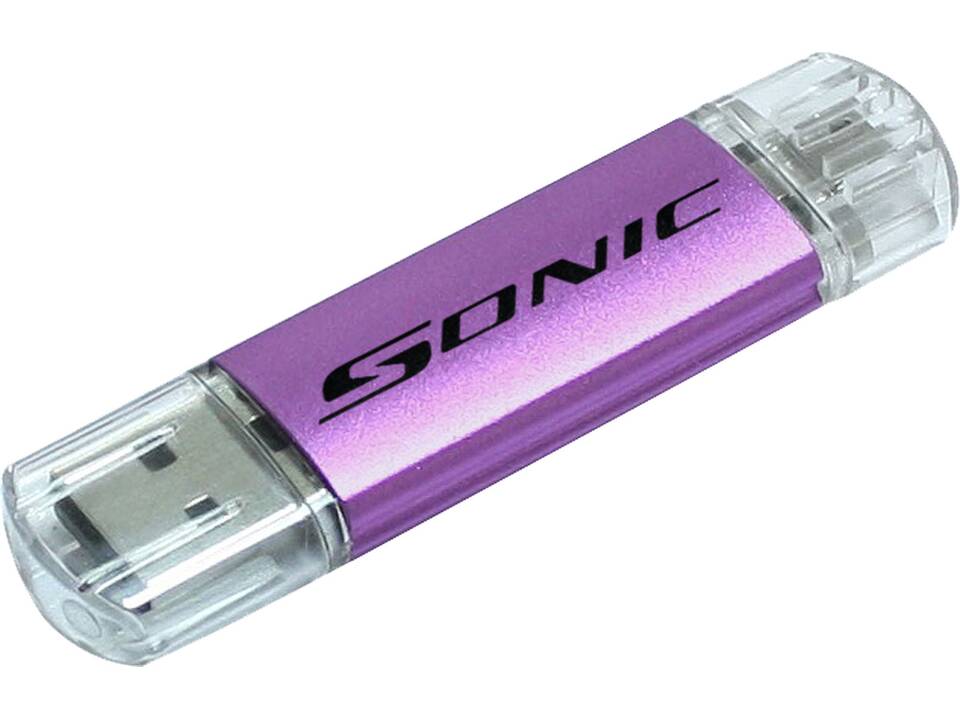 Clé USB Aluminium On The Go (OTG) 54