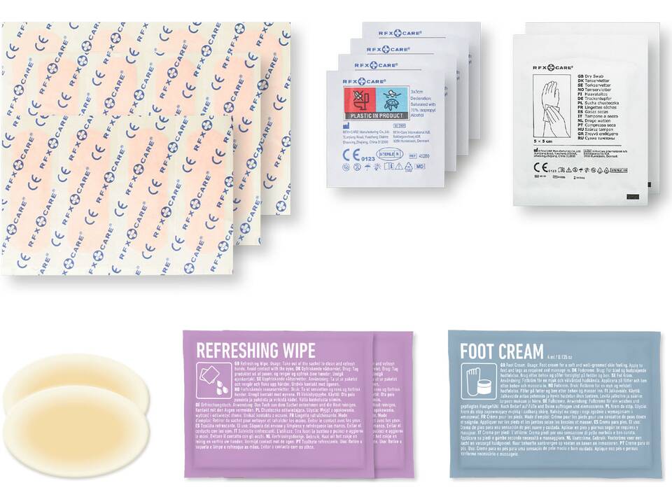 Kit de premiers soins MyKit pour mode de vie actif avec pochette en papier 4