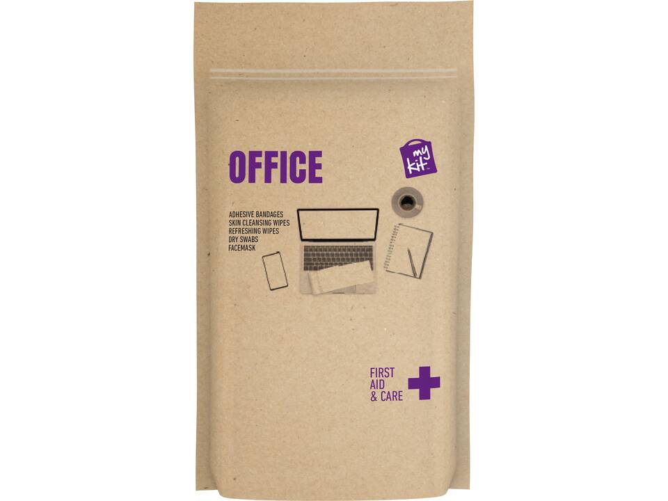 Kit de premiers secours MyKit de bureau avec pochette en papier 1