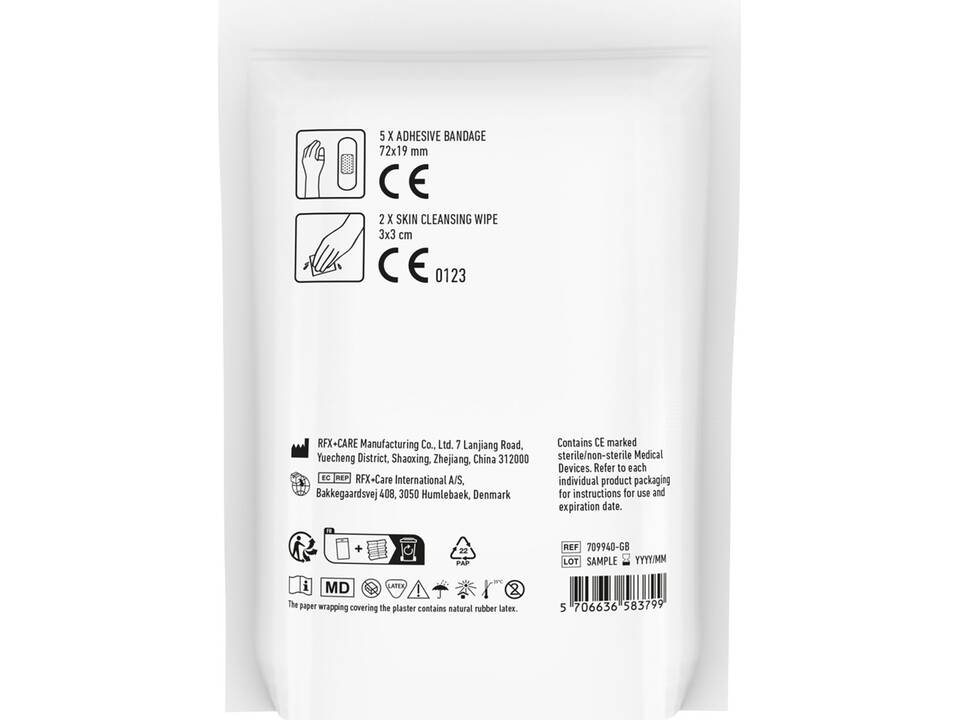 MiniKit Premiers Secours en pochette papier 2