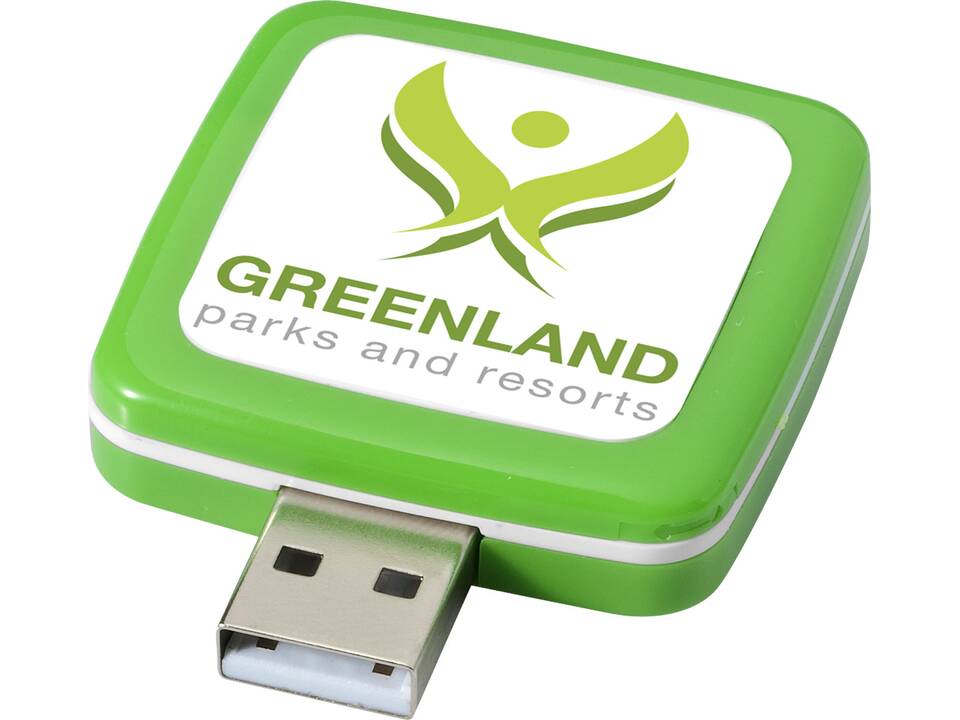 Clé USB rotative square 32