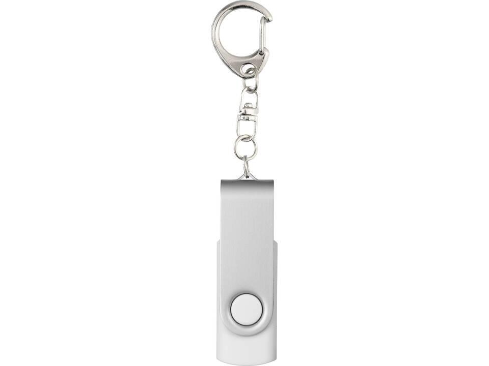 Clé USB rotative avec porte-clés 25