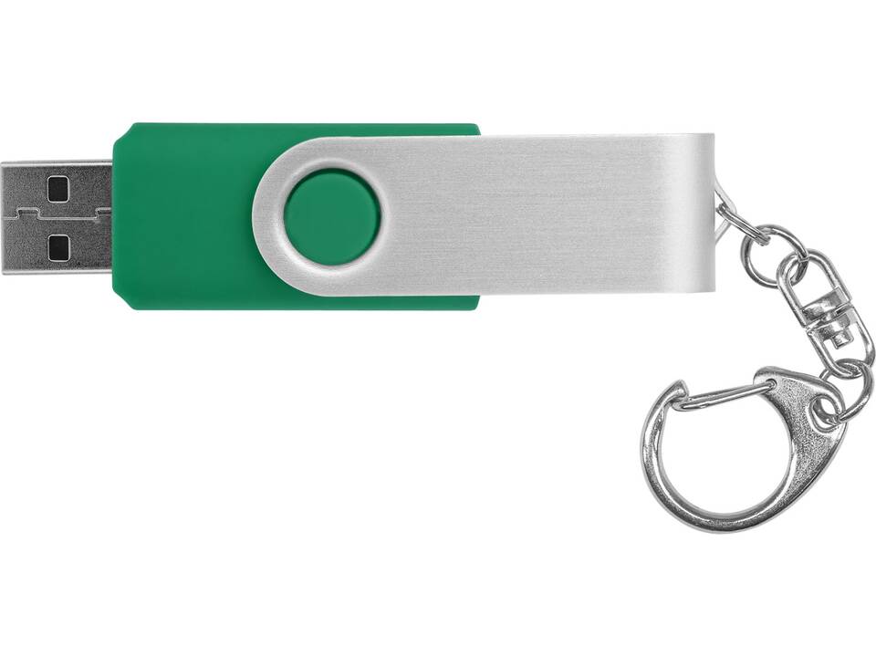 Clé USB rotative avec porte-clés 88