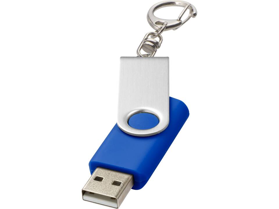 Clé USB rotative avec porte-clés 110