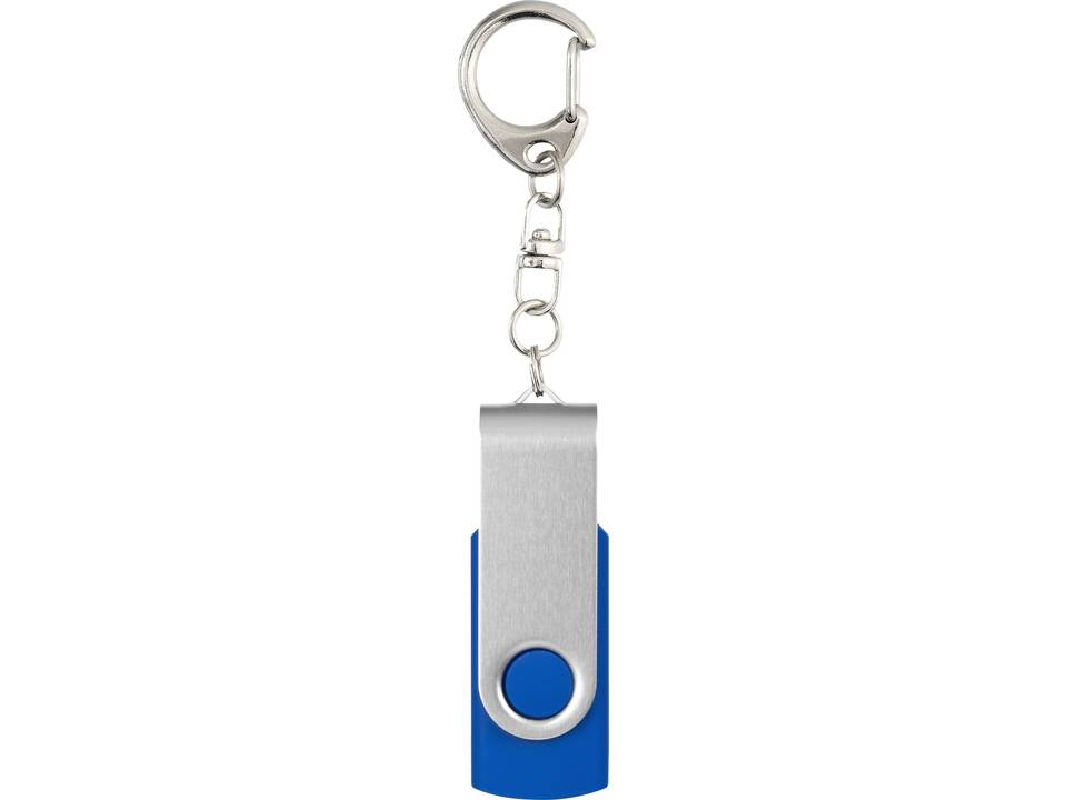 Clé USB rotative avec porte-clés 58