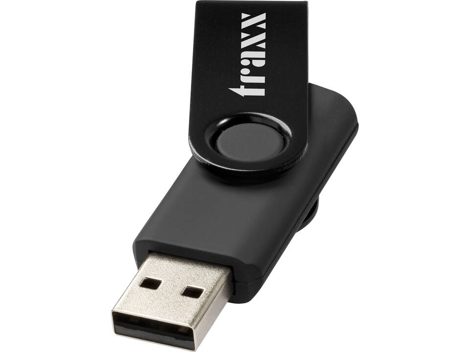 Clé USB rotative métallisée 35
