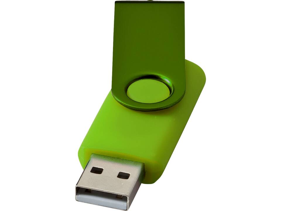 Clé USB rotative métallisée 53