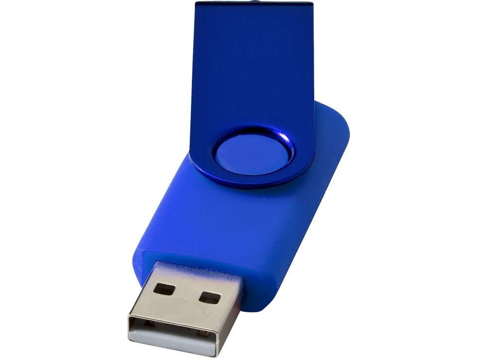Clé USB rotative métallisée 22