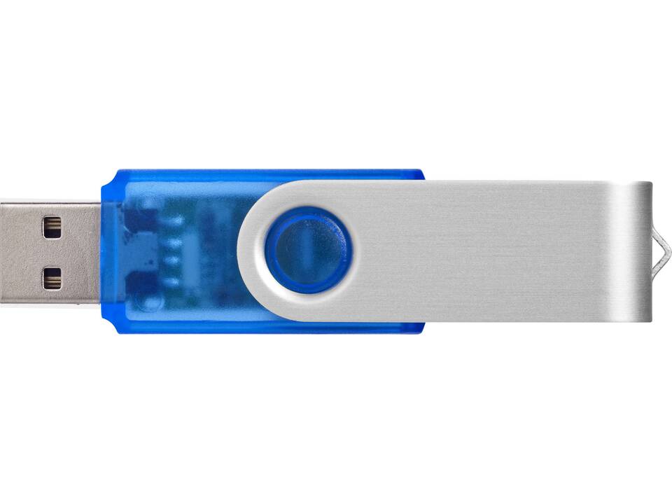 Clé USB rotative translucide 19