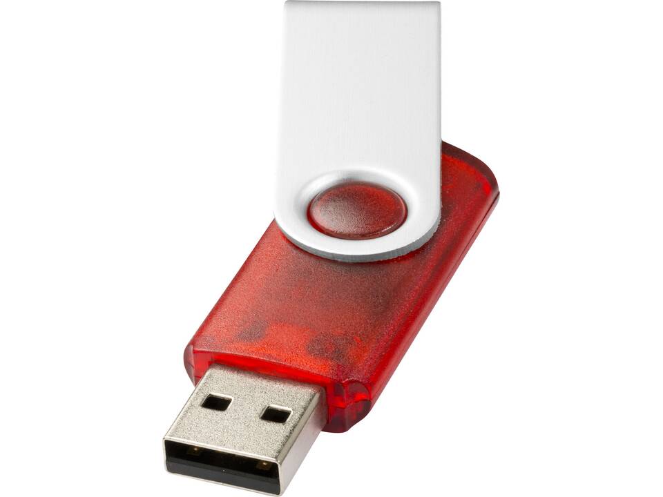 Clé USB rotative translucide 13