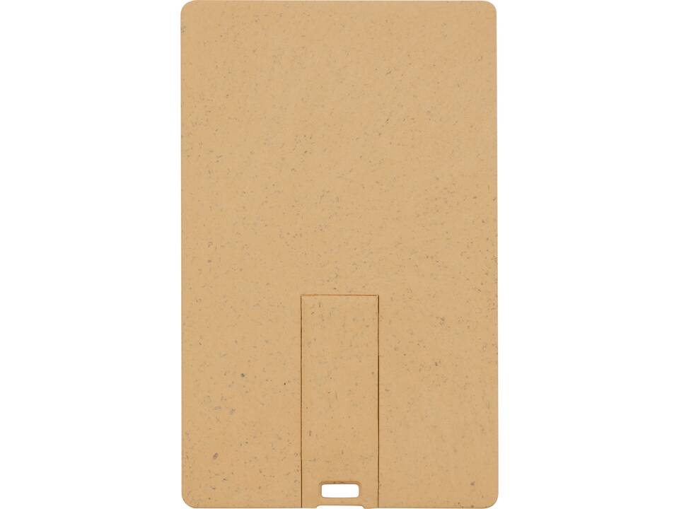 Clé USB biodégradable rectangulaire en forme de carte de crédit 4