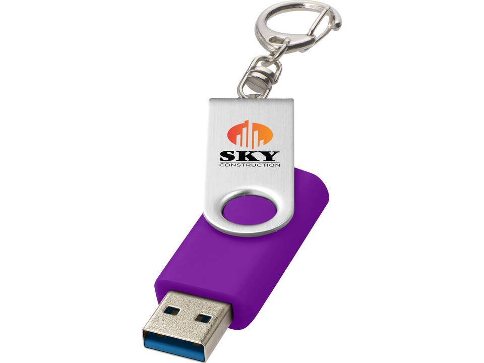 Clé USB 3.0 Rotate avec porte-clés 17