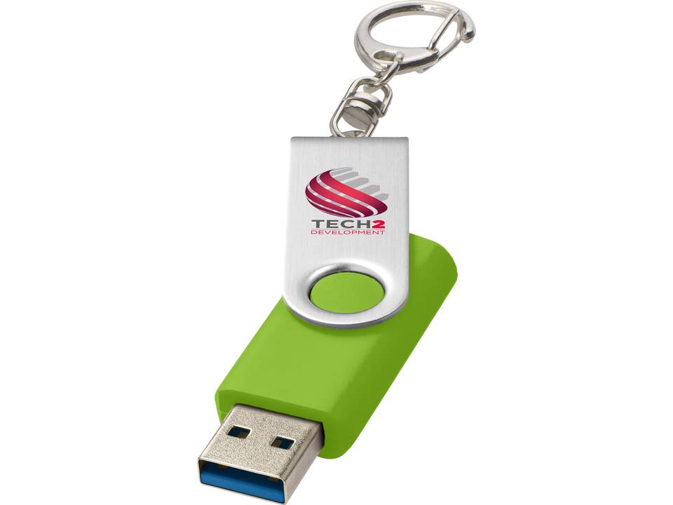 Clé USB 3.0 Rotate avec porte-clés 64