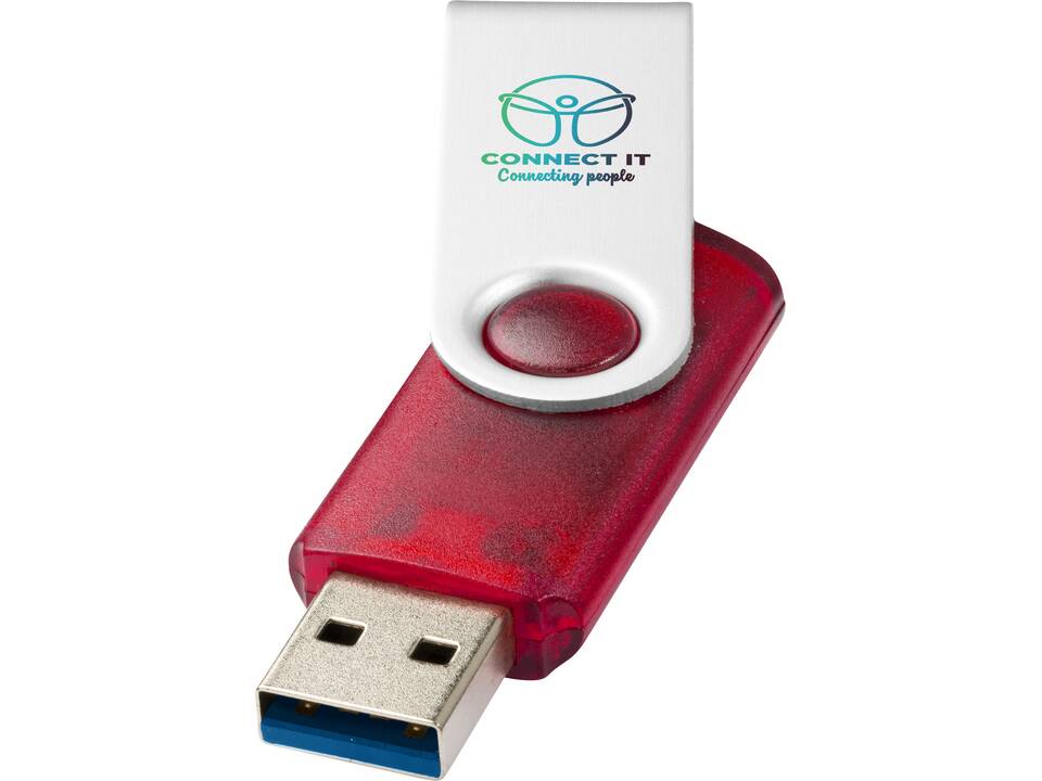 Clé USB 3.0 Rotate translucide 1