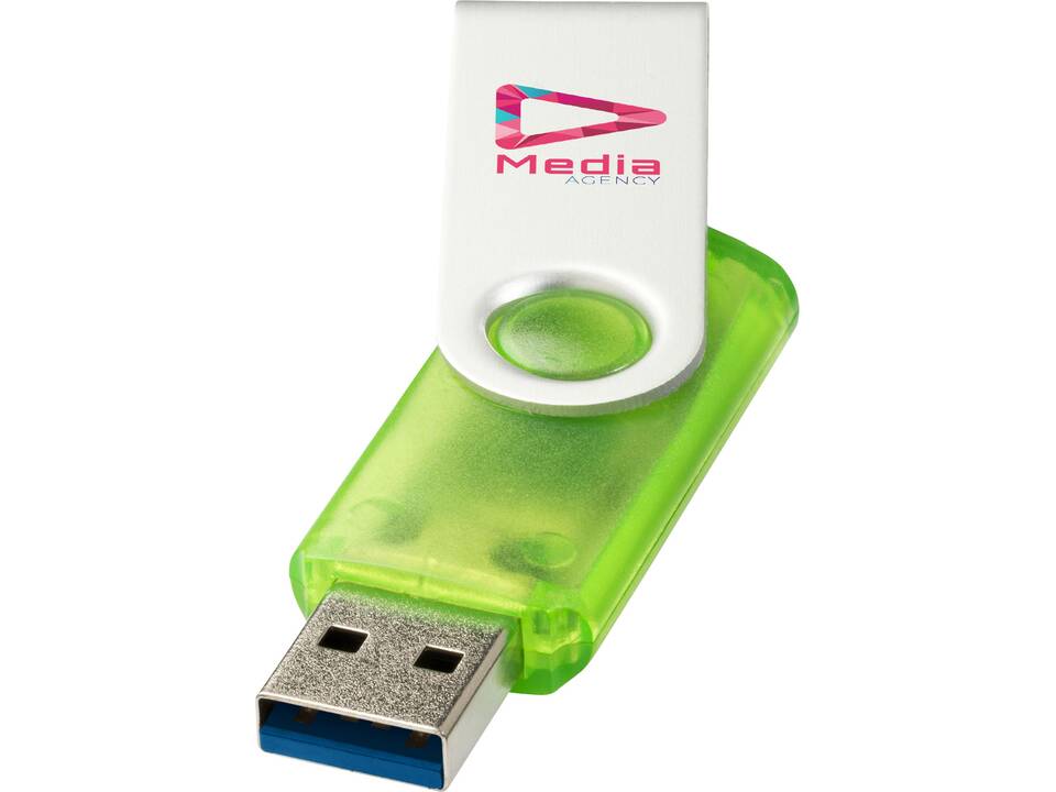 Clé USB 3.0 Rotate translucide 22