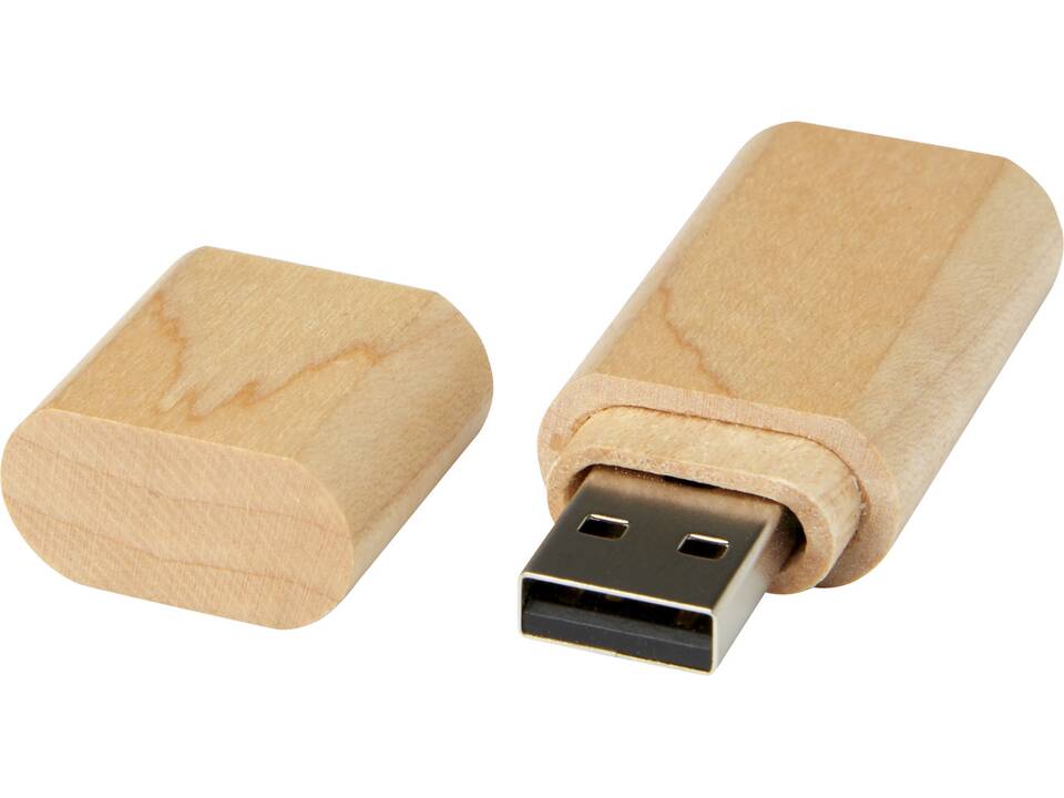 Clé USB 3.0 en bois avec porte-clés 3