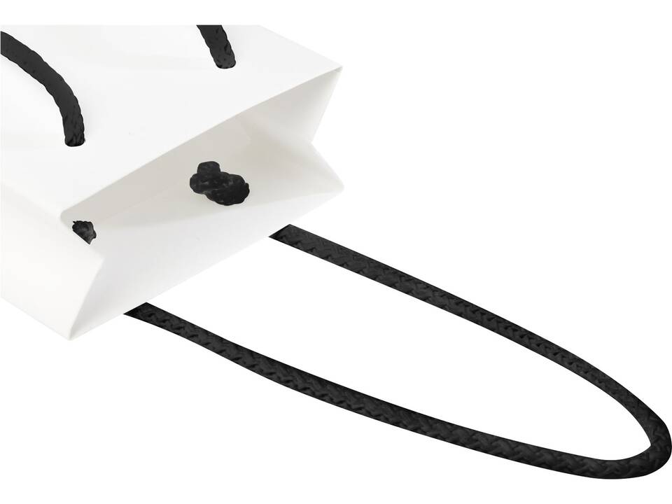 Sac en papier intégra fait à la main avec poignées en plastique, petit modèle 13