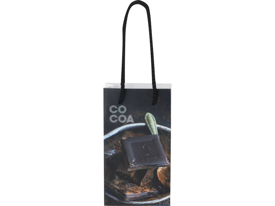 Sac en papier intégra fait à la main avec poignées en plastique, petit modèle 9