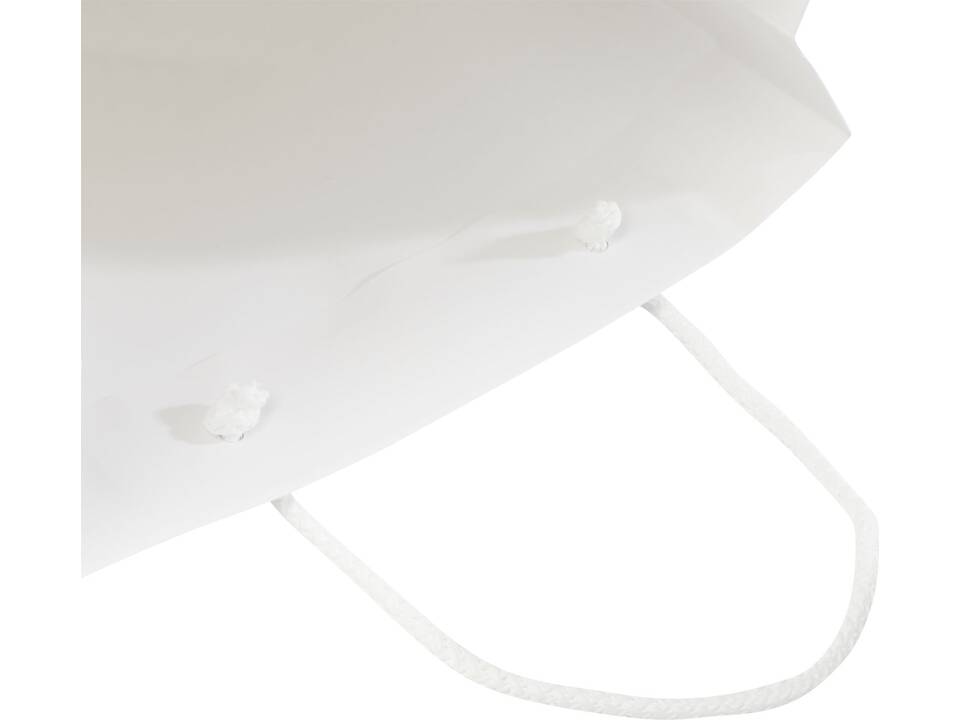 Sac en papier intégra fait à la main avec poignées en plastique, grand modèle 6
