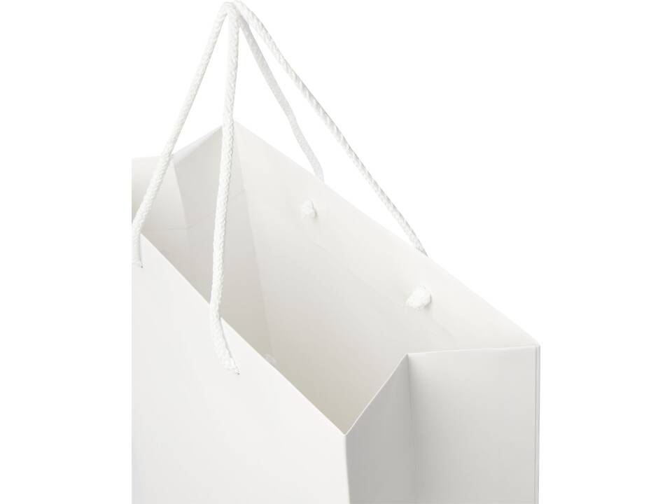 Sac en papier integra fait à la main avec poignées en plastique, XL 5