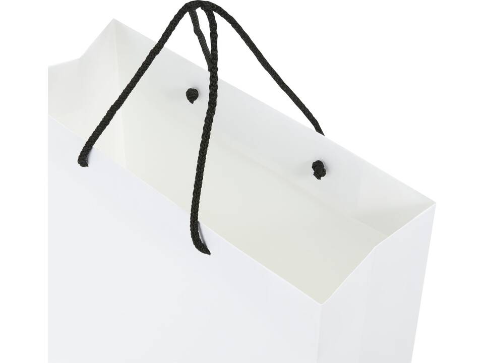 Sac en papier integra fait à la main avec poignées en plastique, XL 12