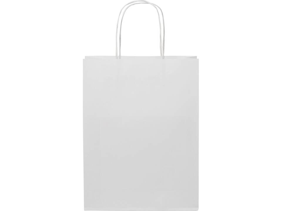 Sac en papier Kraft avec poignées torsadées, taille moyenne 2