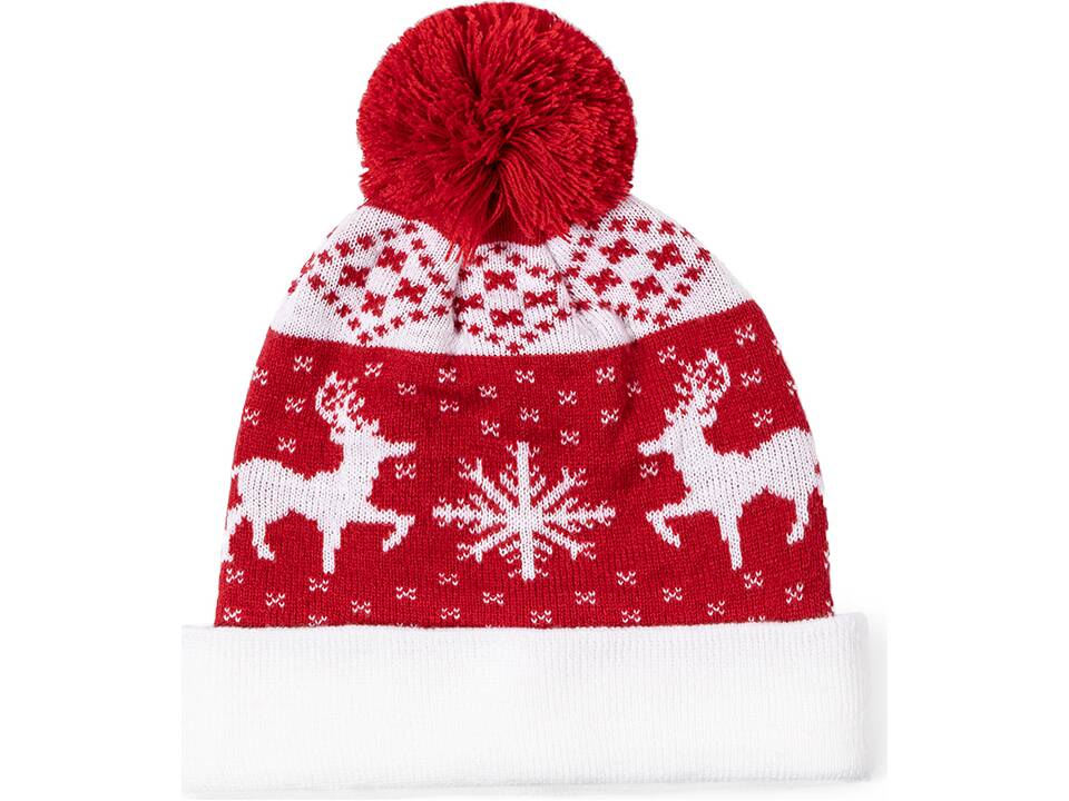 Bonnet original aux motifs de Noël Elenix 1