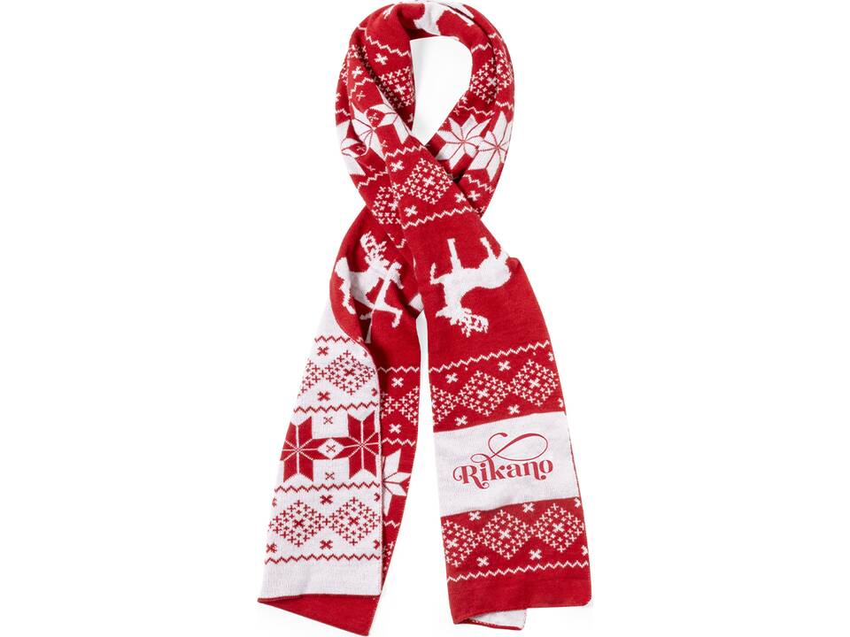 Écharpe aux motifs de Noël 1