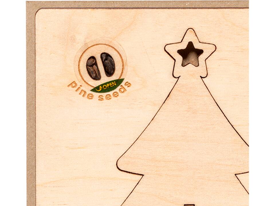 Ensemble de cartes postales de Noël durables 9