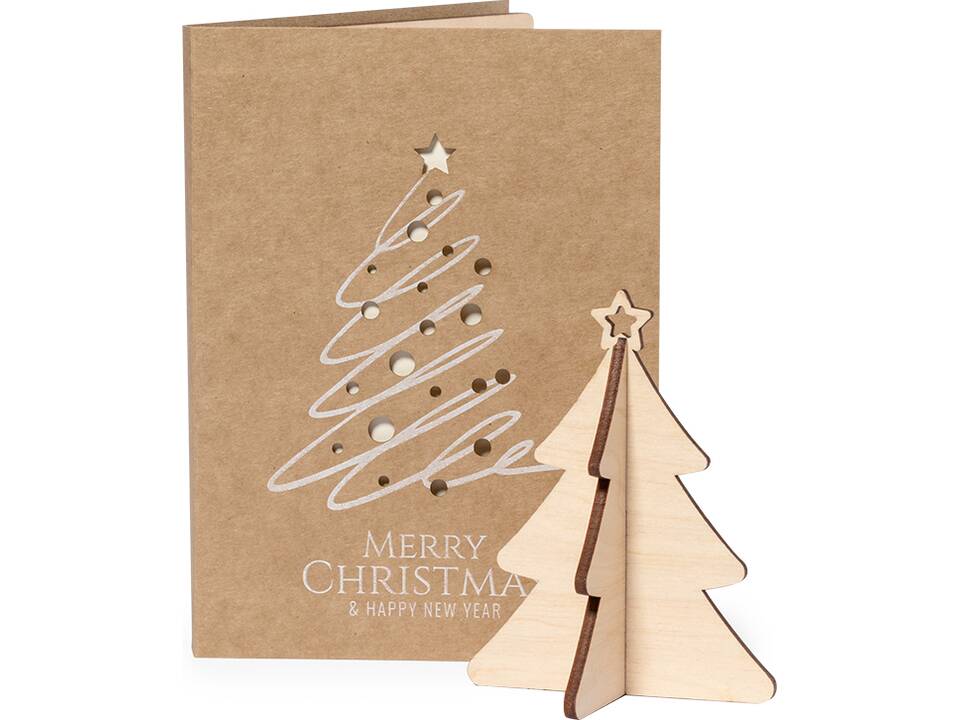 Ensemble de cartes postales de Noël durables 1