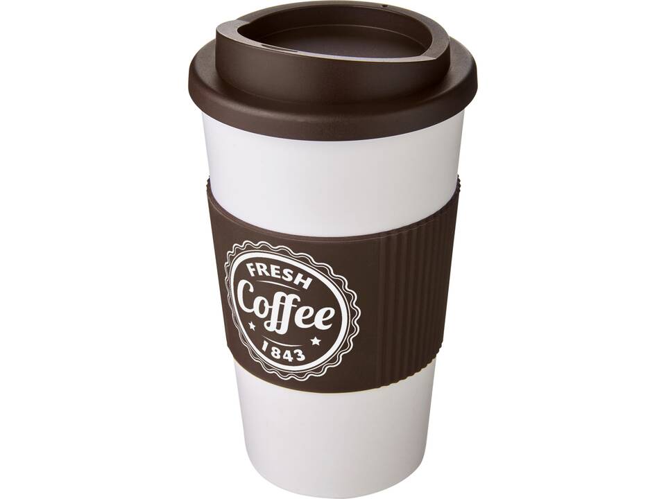 Gobelet isolant Americano® 350 ml avec bandeau antidérapant 134