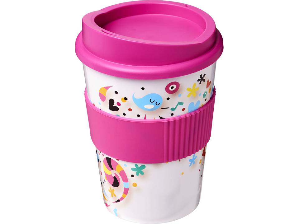 Gobelet Brite-Americano® medio 300 ml avec bandeau antidérapant 19