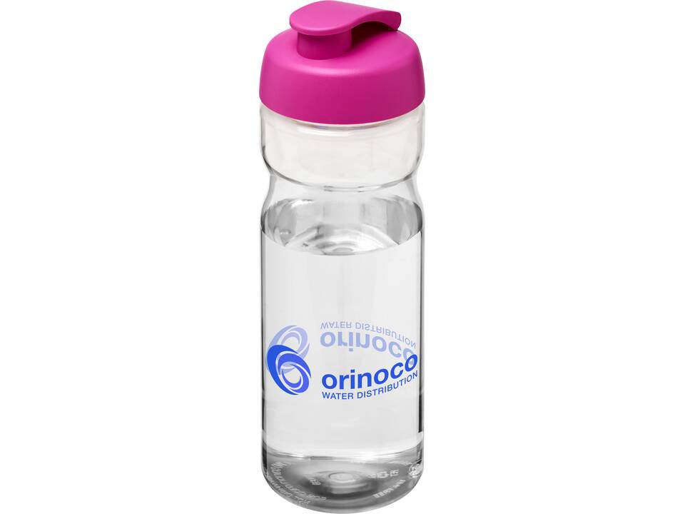 Bouteille de sport H2O Base® 650 ml avec couvercle à clapet 16