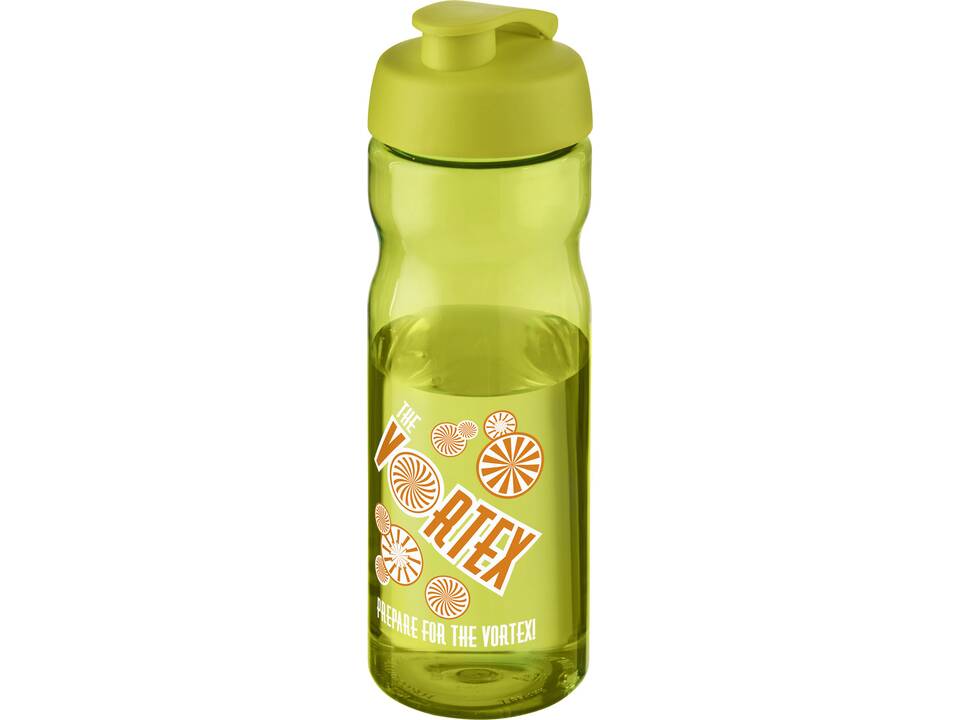 Bouteille de sport H2O Base® 650 ml avec couvercle à clapet 48