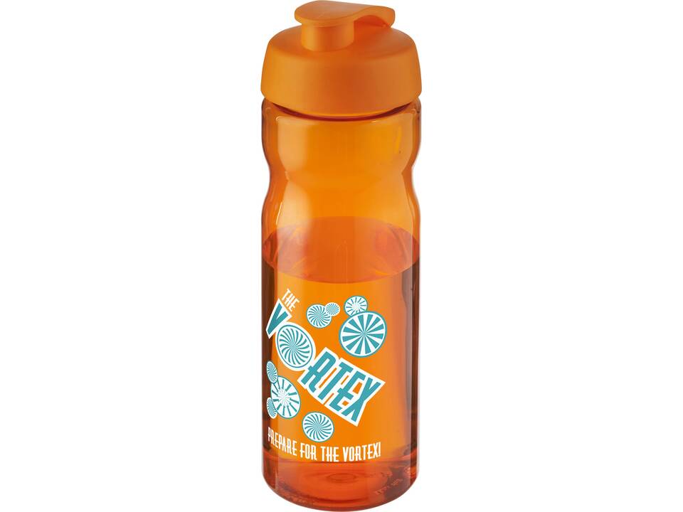 Bouteille de sport H2O Base® 650 ml avec couvercle à clapet 49