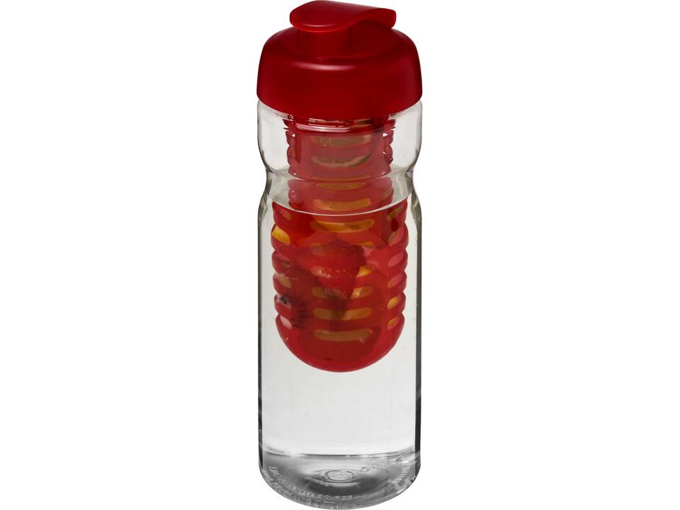 Bouteille de sport et infuseur H2O Base® 650 ml avec couvercle à clapet 29