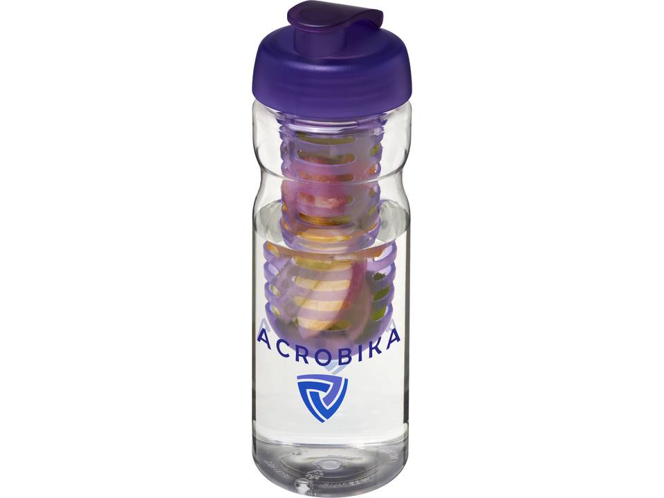 Bouteille de sport et infuseur H2O Base® 650 ml avec couvercle à clapet 6