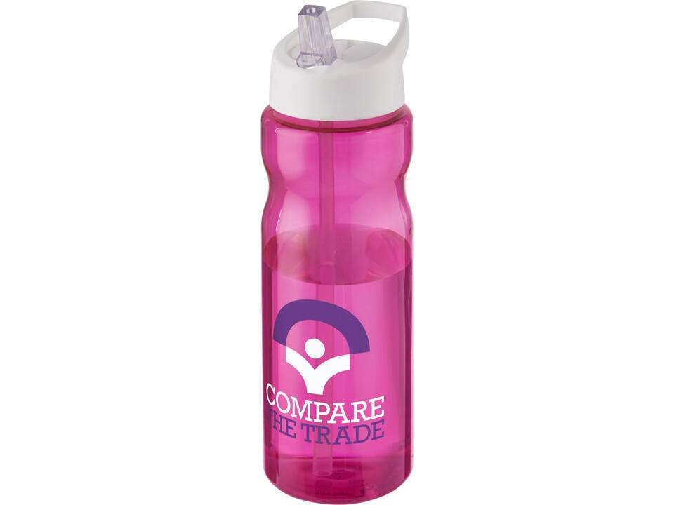Bouteille de sport H2O Base® 650 ml avec couvercle à goulot 65