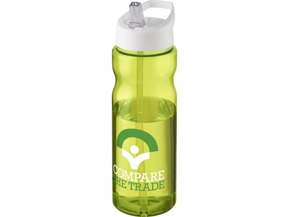 Bouteille de sport H2O Base® 650 ml avec couvercle à goulot 27