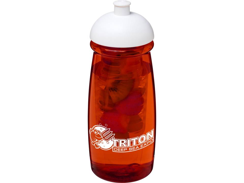 Bouteille de sport et infuseur H2O Pulse® 600 ml avec couvercle dôme 5