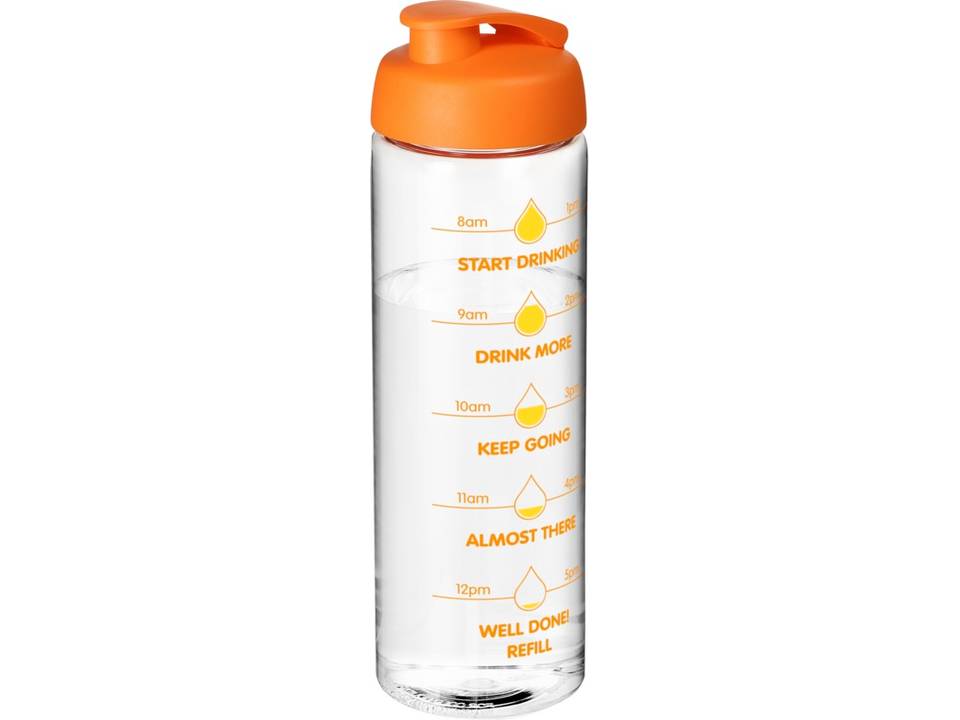 Bouteille de sport H2O Vibe 850 ml avec couvercle à bascule 8