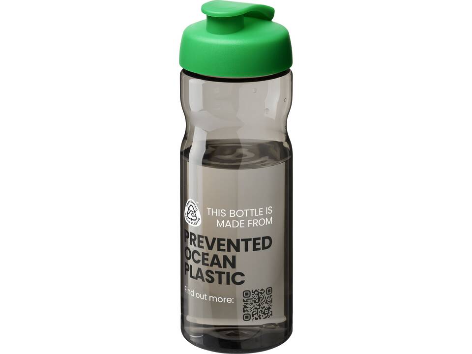 Bouteille de sport H2O Eco 650 ml avec couvercle à bascule 105