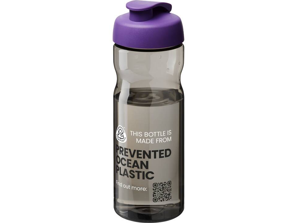 Bouteille de sport H2O Eco 650 ml avec couvercle à bascule 109