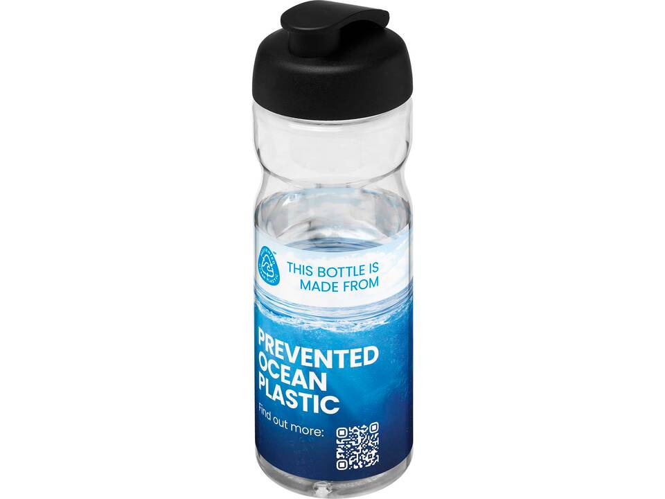 Bouteille de sport H2O Eco 650 ml avec couvercle à bascule 27