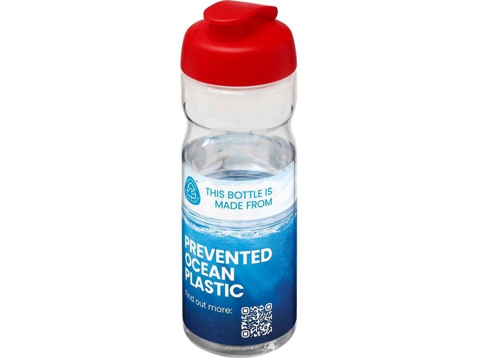 Bouteille de sport H2O Eco 650 ml avec couvercle à bascule 42