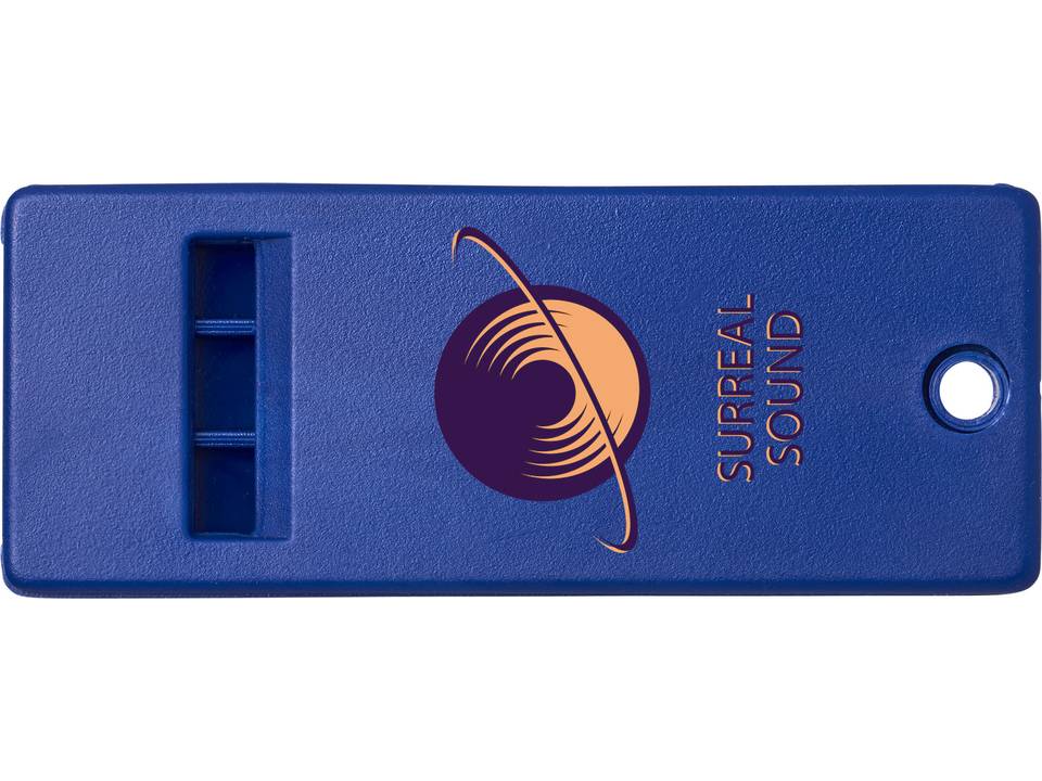 Sifflet Wanda plat avec grande surface pour logo 2