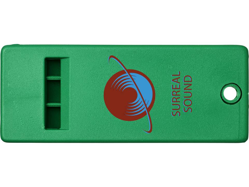Sifflet Wanda plat avec grande surface pour logo 5